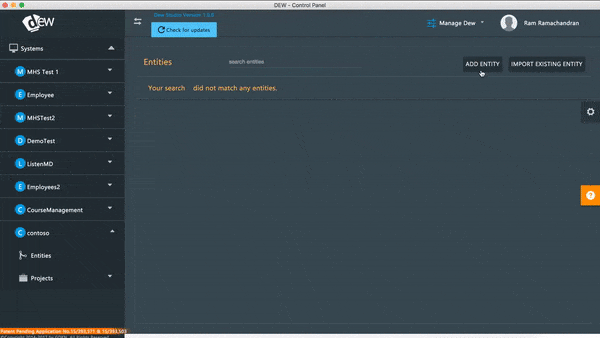 screenshot of Dew Studio